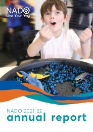 NADO Annual Report 2021-2022