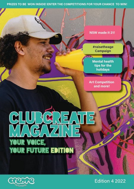 clubCREATE Magazine Over 12s Edition 4 2022