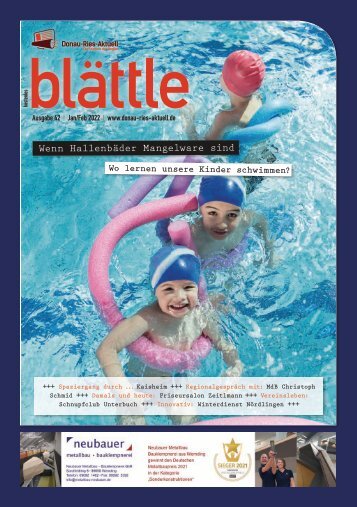 blaettle 42 - Januar/ Februar 2022