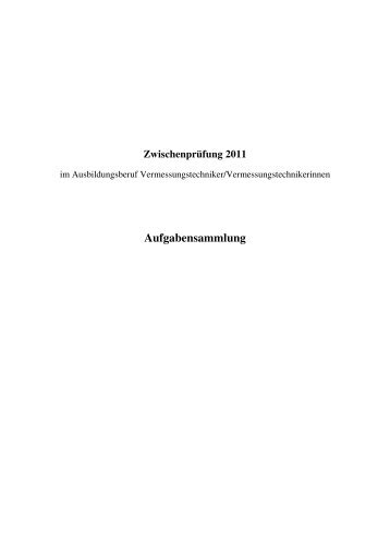 Zwischenprüfung 2011