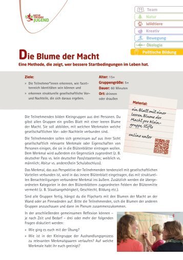 Die Blume der Macht