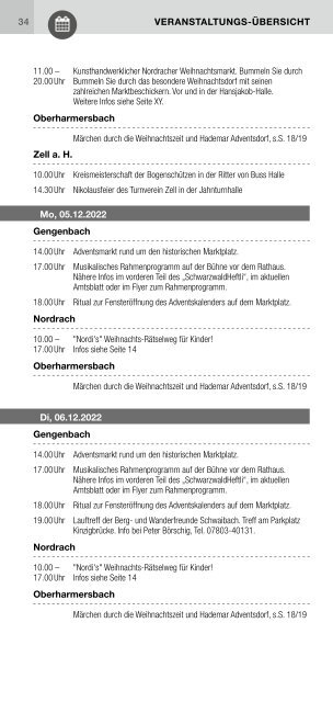 Schwarzwald-Heftli  Dezember 2022 - Januar 2023