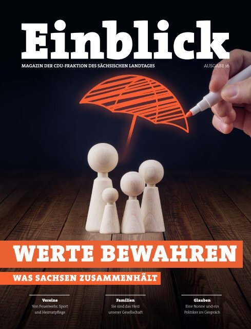 CDU-Magazin Einblick (Ausgabe 16) - Thema: Werte