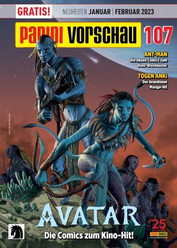 Panini Vorschau 107 – Neuheiten Januar/Februar 2023