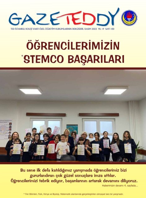 GAZETEDDY 100. SAYI