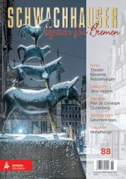 Schwachhauser I Magazin für Bremen I Ausgabe 88