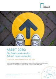 Arbeit 2050 - Endbericht