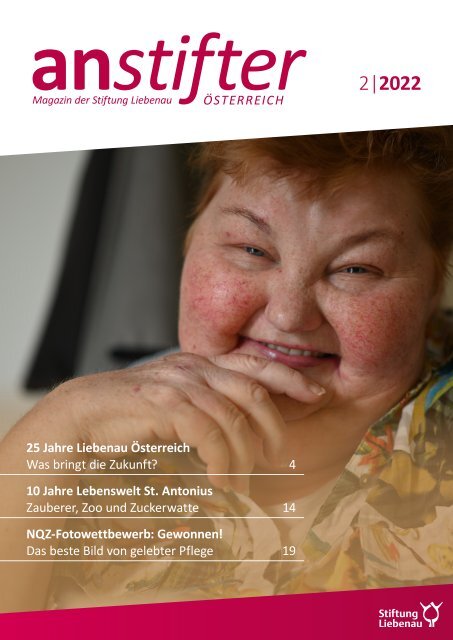 Anstifter 2, 2022 der Stiftung Liebenau Österreich