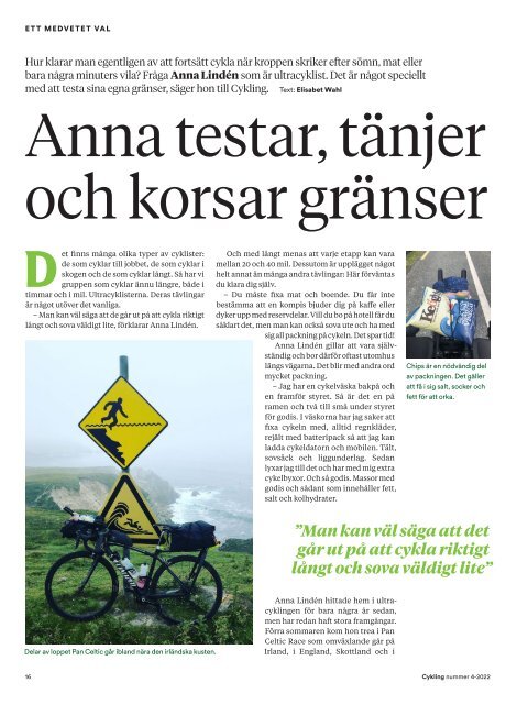 Tidningen Cykling 4 2022