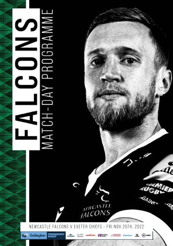 Newcastle Falcons Vs Exeter Chiefs Programme