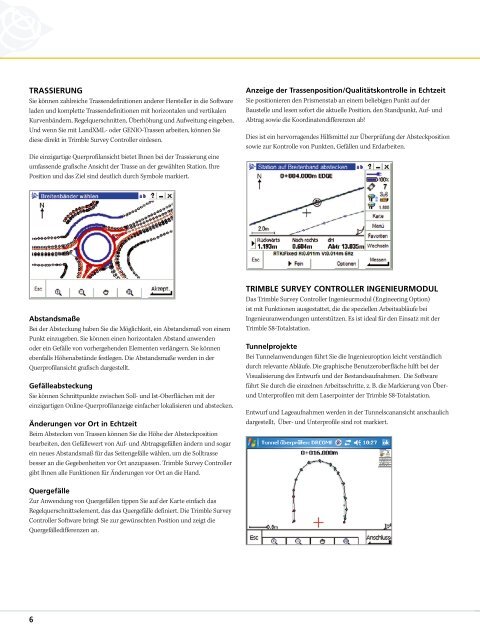 Technische Hinweise (PDF) - Sinning Vermessungsbedarf GmbH