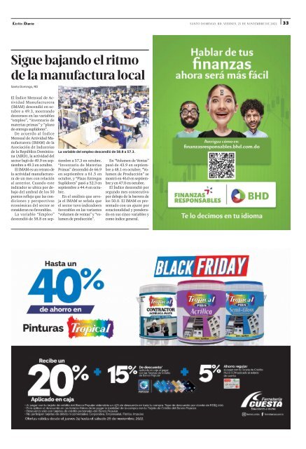 Listín Diario 25-11-2022