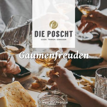 Speisekarte DIE POSCHT