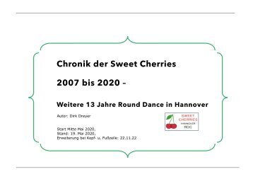 Chronik der Cherries - Weiterführung 2007-2020