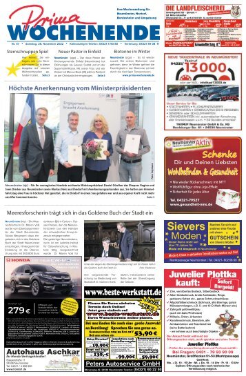 Prima Wochenende 47 2022