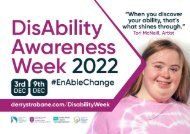 Disability Awareness Week Programme