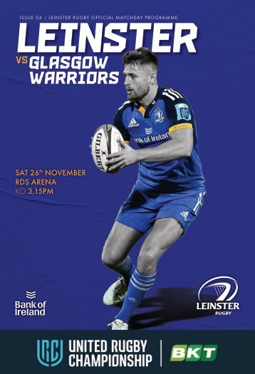 Leinster Rugby vs Glasgow Warriors