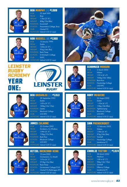 Leinster Rugby vs Glasgow Warriors