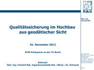 I. Vorschriften: DIN 18710 Teil 1-4 - DVW Berlin-Brandenburg