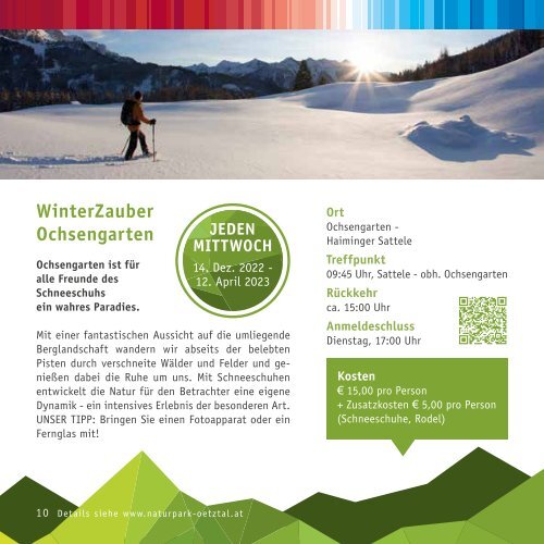 Winterprogramm 2022/23