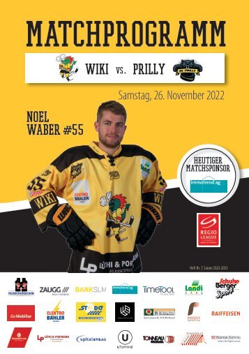 Matchprogramm 
