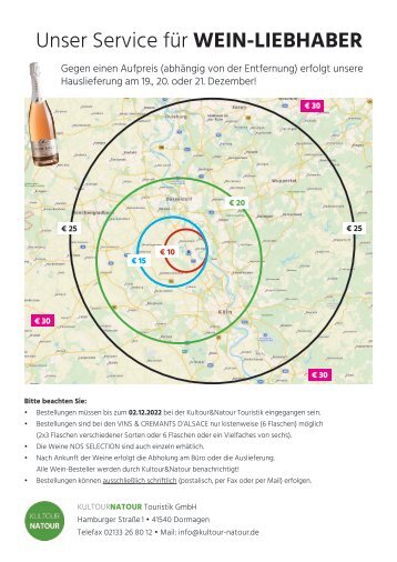 WEINbestellung & WEINlieferung (2-seitig)