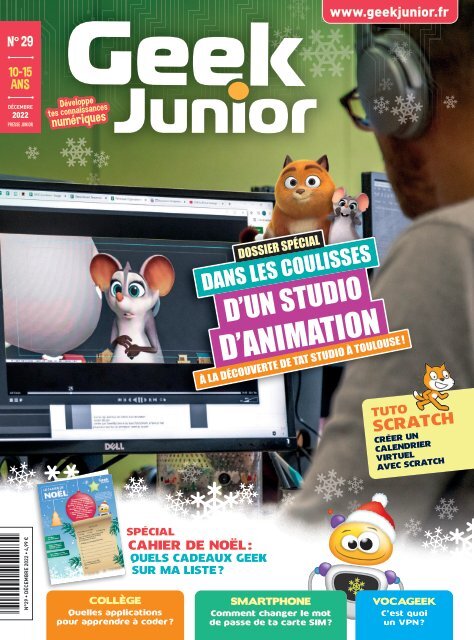 Geek Junior N°29 - décembre 2022 - Extrait