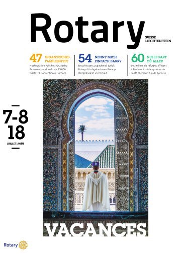 Rotary Magazin 07-08/2018