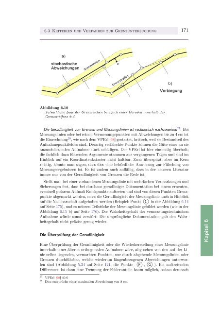 Grenzuntersuchung im Liegenschaftskataster