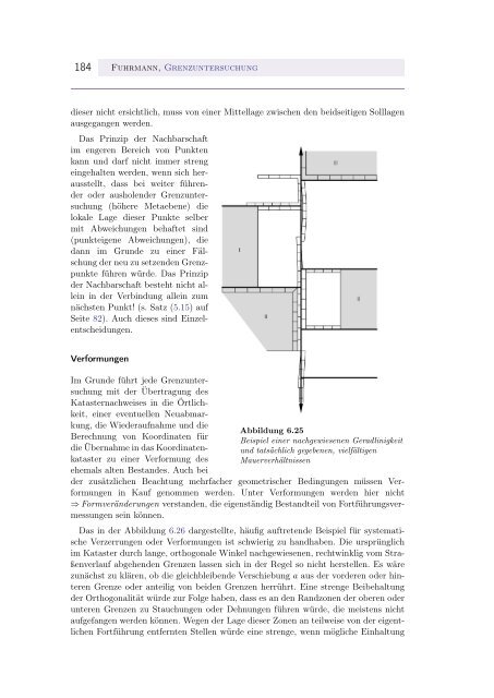 Grenzuntersuchung im Liegenschaftskataster