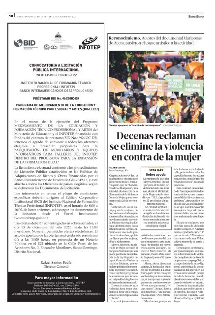 Listín Diario 28-11-2022