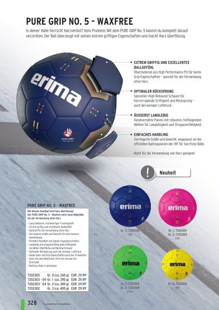 ERIMA Katalog 2023 - Österreich