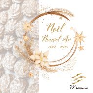 Pâtisserie Maxime - Dépliant Noël 2022-2023