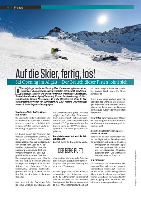 TRENDYone | Das Magazin – Allgäu – Dezember 2022