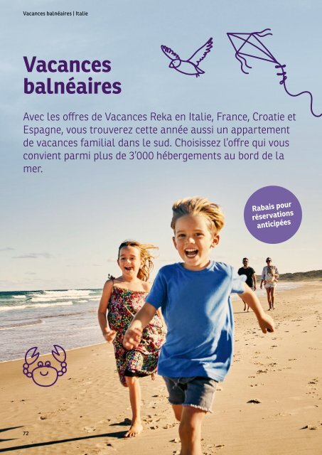 Vacances d`été en famille 2023