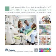 Gesundheits- & Sozialwegweiser Stadt Dessau-Roßlau & Landkreis Anhalt-Bitterfeld 2023