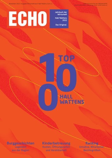 ECHO Top100_Hall_Wattens 2022