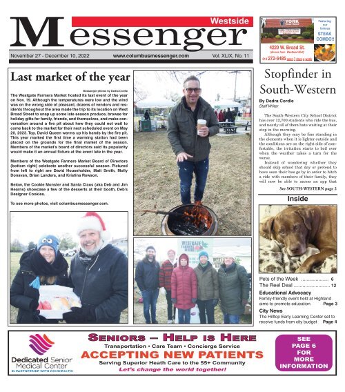 Westside Messenger - November 27th, 2022