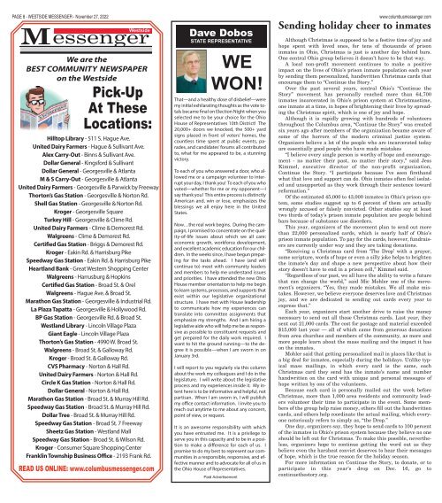 Westside Messenger - November 27th, 2022