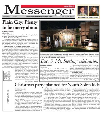Madison Messenger - November 27th, 2022
