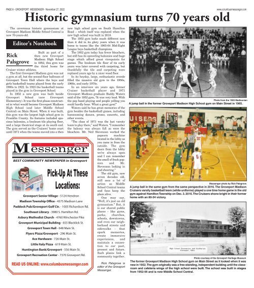 Groveport Messenger - November 27th, 2022