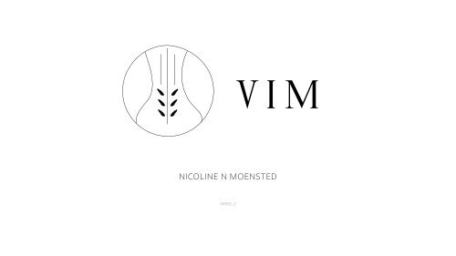 "VIM", Final Major Presentation by Nicoline Nor Moensted at Marbella Design Academy