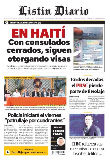 Listín Diario 29-11-2022