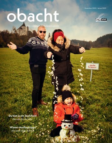 obacht Familienmagazin Dezember 22 / Januar 23