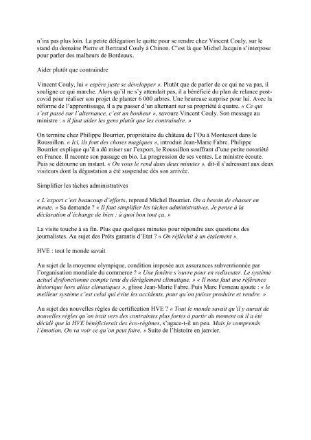 Panorama de presse quotidien du 29 11 22