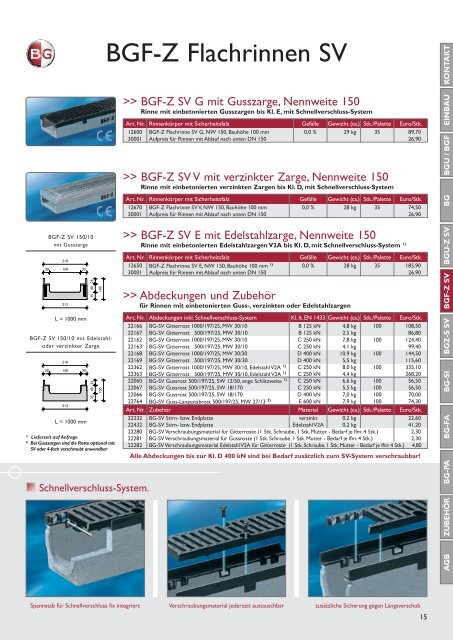 Preisliste 2010.indd - BG Graspointner GmbH & Co KG