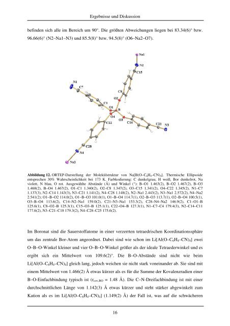 Diplomarbeit,Markus Karsch - Anorganische Chemie - Universität ...