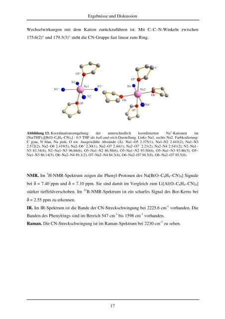 Diplomarbeit,Markus Karsch - Anorganische Chemie - Universität ...