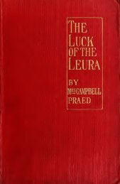 The Luck of the Leura