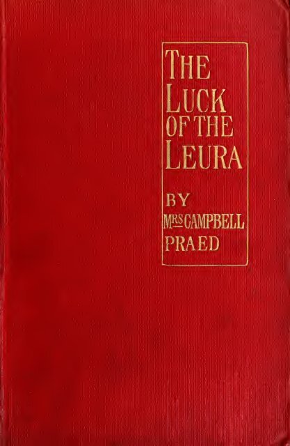 The Luck of the Leura